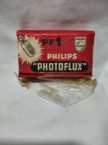 Lâmpadas Philips Photoflux PF1 Para flash 5 Unidades na Caixa 