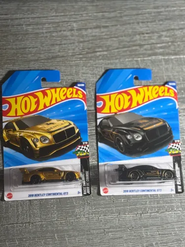 2 Hot Wheels - Bentley Continental GT3 2018