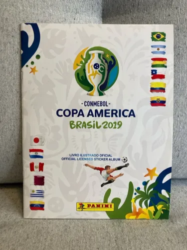 Álbum De Figurinhas Copa América 2019 Completo