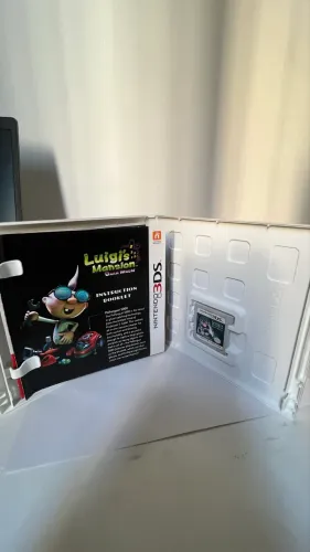 Luigi?s Mansion Dark Moon 3ds na caixa