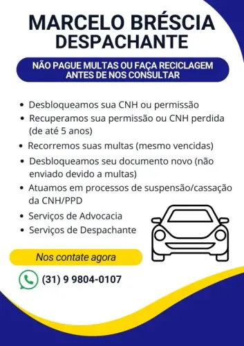 ?Despachante credenciado ao Detran