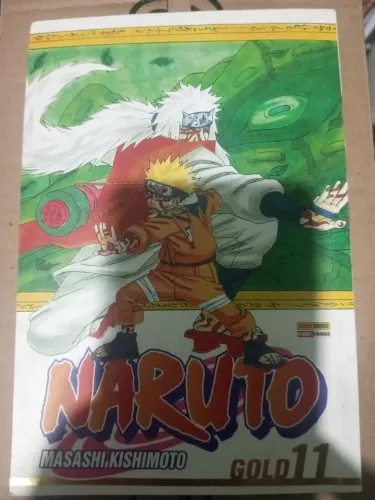 Mangá Naruto Gold 11 Panini comics com poster