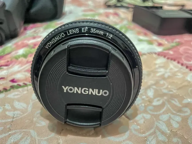Vendo lente youngnuo 35 mm