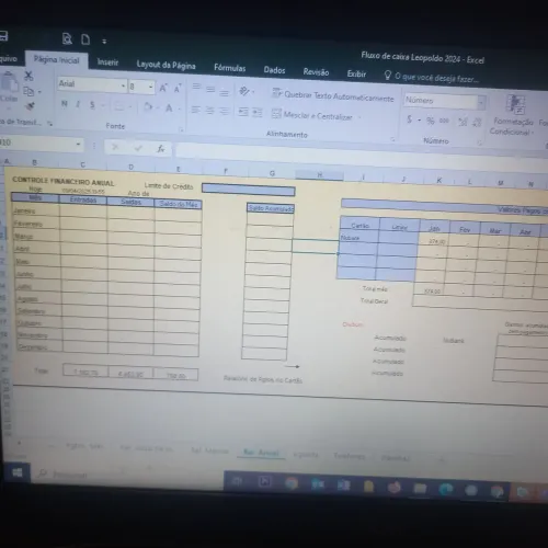 Planilhas de Excel
