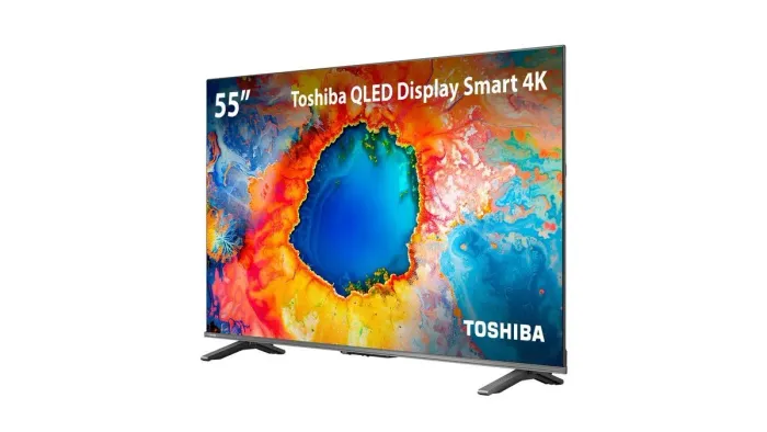 TV TOSHIBA 55 POLEGADAS NOVA QLED GOOGLE PLAY