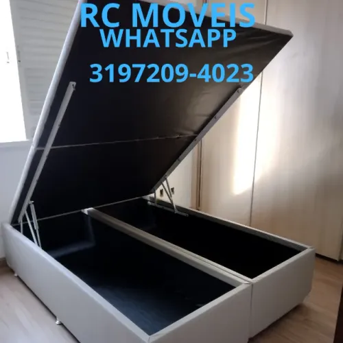 Cama Box Baú Super King 1.93x2.03 - Conforto, Durabilidade e Estilo RC