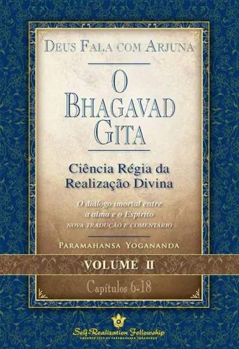 Livro Bhagavad Gita vol. 2 - de Paramahansa Yogananda - capa comum