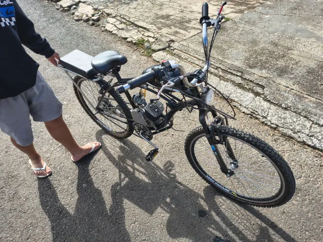 Bicicleta motorizada 80 cc