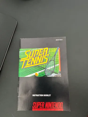 Manual Super Tennis Original Super Nintendo
