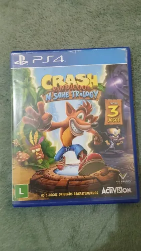 Crash bandicoot n sane trilogy - JOGO PS4