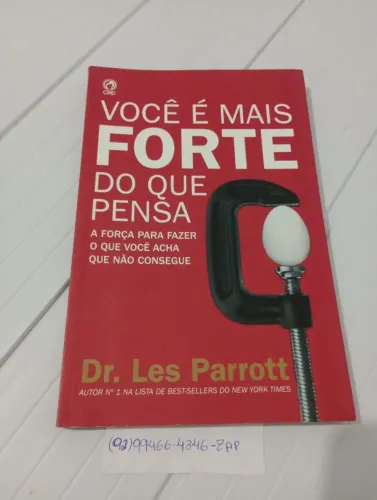 Livro de Desenvolvimento pessoal Você é mais forte do que pensa