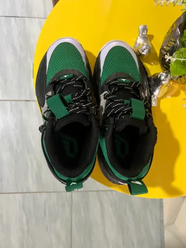 Tênis Adidas Dame Certified Preto e Verde