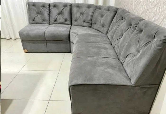 QUEIMA DE ESTOQUE SOFÁ DE CANTO PAGA NA ENTREGA