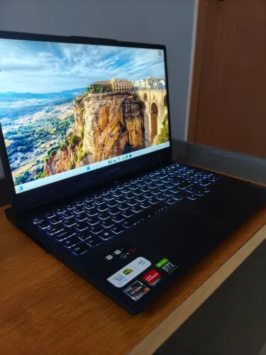 NOTEBOOK GAMER RYZEN 7, RTX. ACEITO TROCA EM GAME COM VOLTA OU PC GAMER.