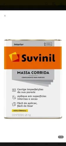 Massa corrida Suvinil