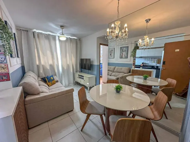 Apartamento para aluguel, 2 quartos, 1 suíte, 1 vaga, Ponta de Campina - Cabedelo/PB