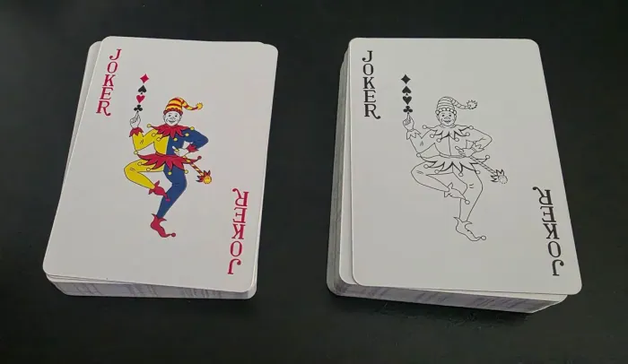 2 baralhos novos -Nunca usados