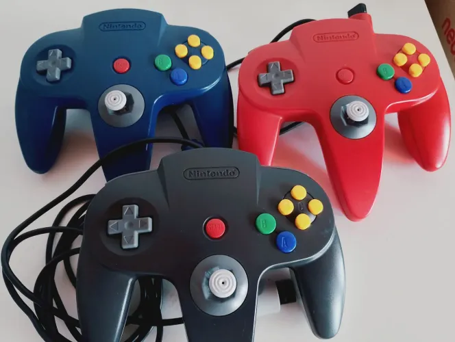 Controle Nintendo 64 100% originais perfeito estado valor unitário