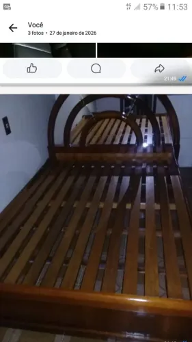 CAMA CASAL MAD MACIÇA