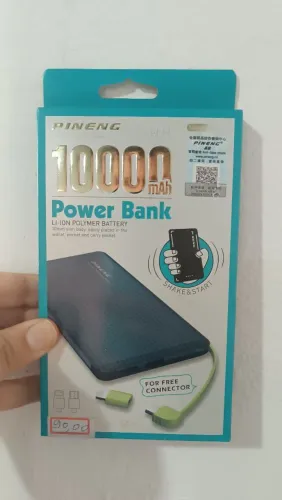 Bateria recarregável Powerbank 10.000 nova