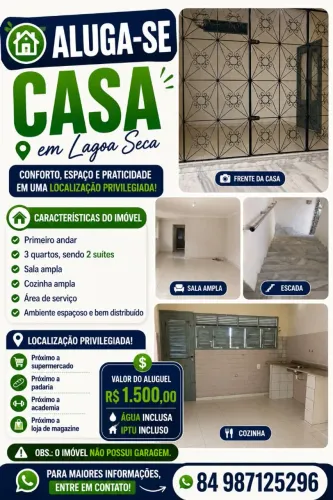Alugo CASA no 1° andar bem localizada