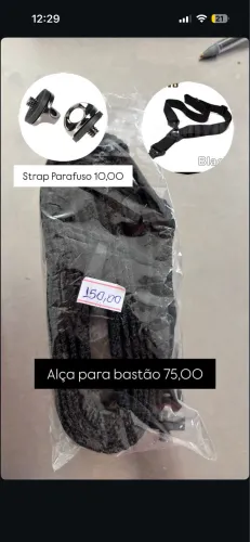 Alça para bastão de led
