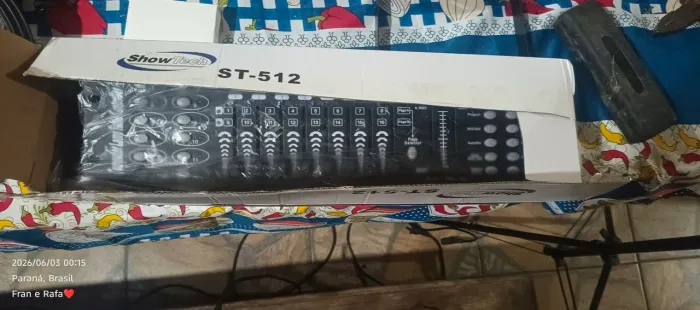 Mesa de iluminação dmx512 zera 
