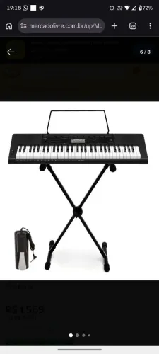 Kit Teclado Casio Ctk3500 Arranjador Musical 5/8 X10 + Pedal<br>