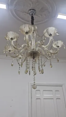 Lustre Cristal 8 braços
