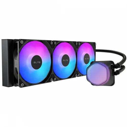 Water Cooler Cooler Master 360 Elite ARGB 360mm Preto [Lacrado]