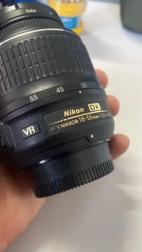 Lente nikon 18-55