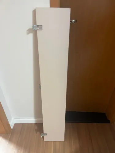 Prateleira em MDF de 3,5 cm, 120 cm comprimento, cor Nude