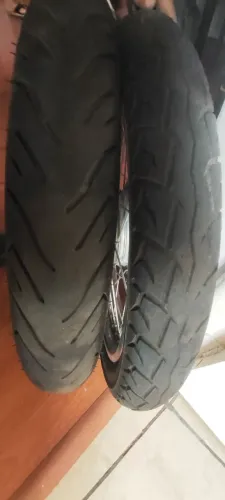 Rodas raiada Original com pneu