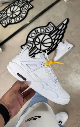 JORDAN 4 BRANCO - PREMIUM