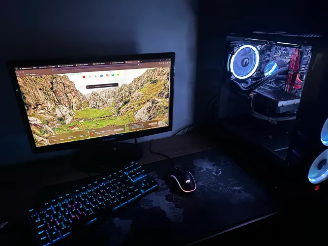 PC Gamer Completo - RTX 3060 Ti + Ryzen 5 + 16GB RAM + Water Cooler (Excelente Estado!)