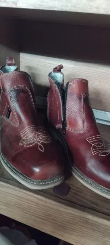 Bota country couro legítimo