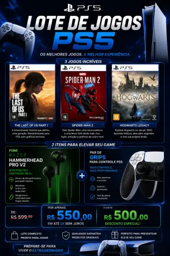 combo para playstation 5