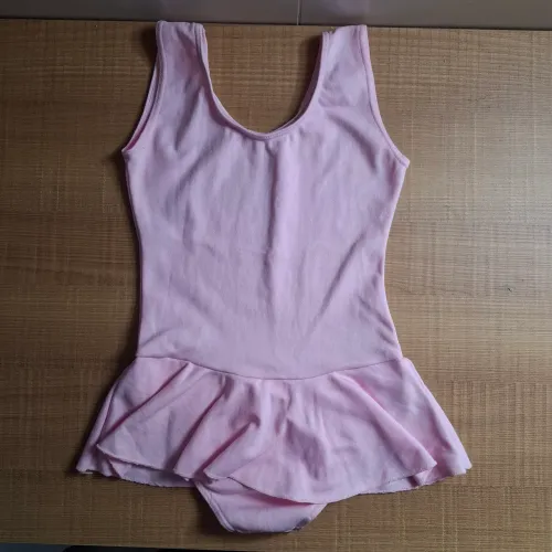 collant balet rosa infantil tamanho 8