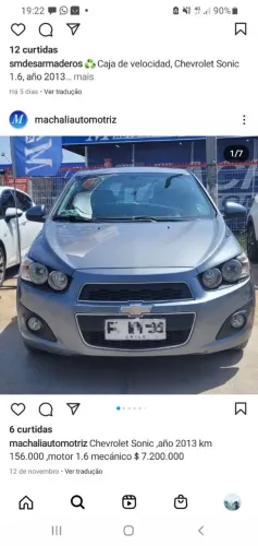 Chevrolet Sonic Sed. LTZ 1.6 16V Flexpower 4P Aut. 2012