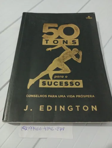 Livro de Desenvolvimento pessoal 50 Tons para o Sucesso