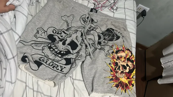 bermuda ed hardy death or glory cinza