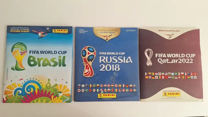 Álbuns da Copa do Mundo (2014, 2018 e 2022) COMPLETOS