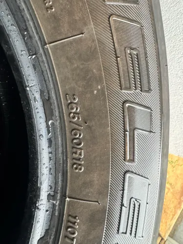 Pneu 265/60/18
