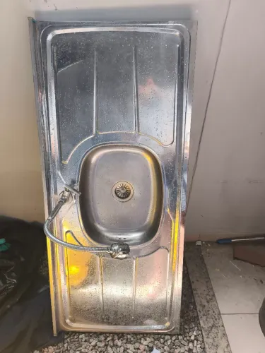 Pia de Inox com Torneira