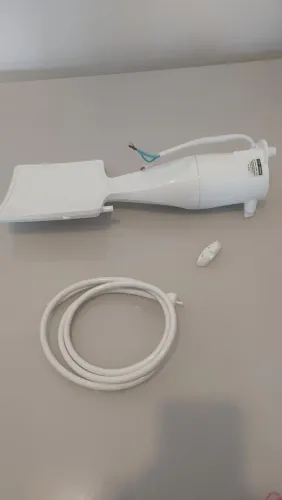 Chuveiro novo com resistência queimada