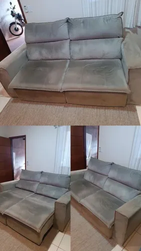 Sofá Retrátil e Reclinável