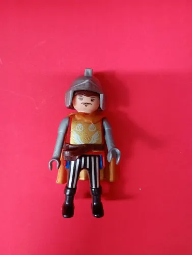 Boneco Playmobil Cavaleiro Medieval Vintage