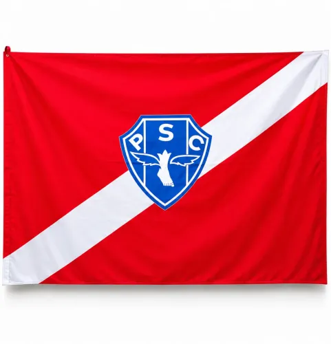 Bandeira do Paysandu - Paraense - 3 por 2 metros  