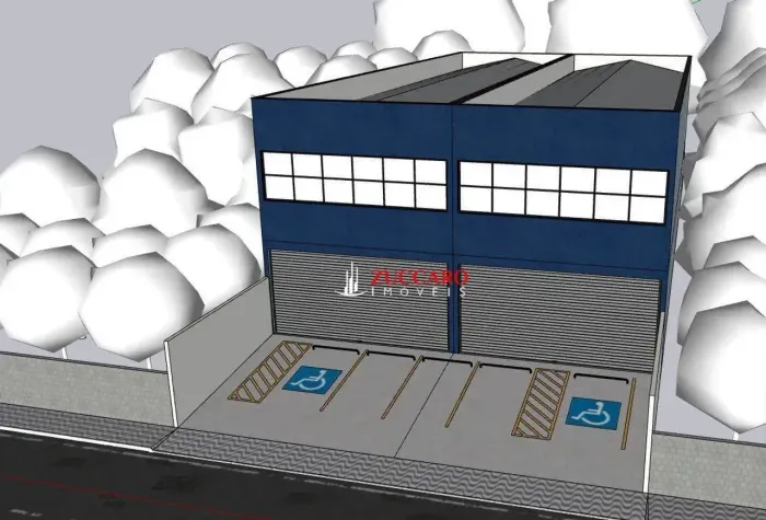 Salão para alugar, 504,86 m² - Vila Augusta - Guarulhos/SP