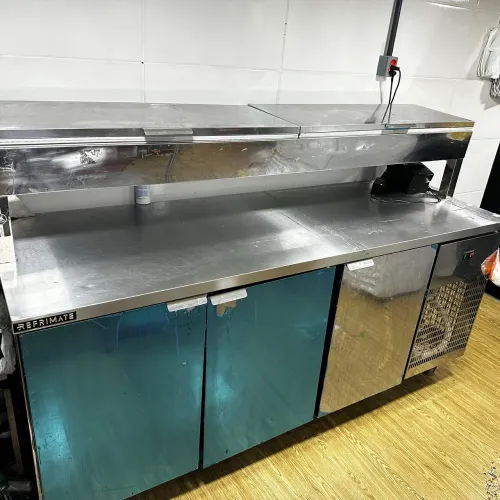 Conservador inox comercial